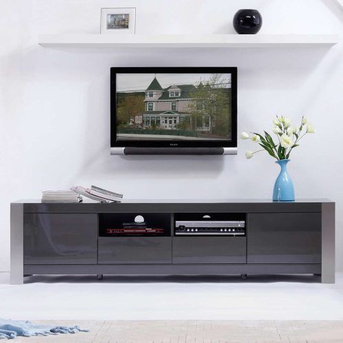 Modern White Lacquer Tv Stands (Photo 15 of 15)