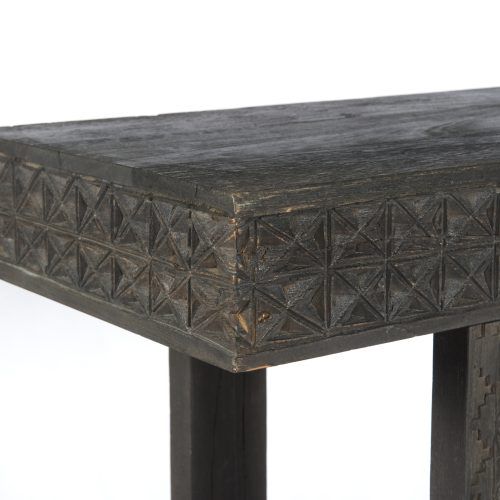 Balboa Carved Console Tables (Photo 3 of 20)
