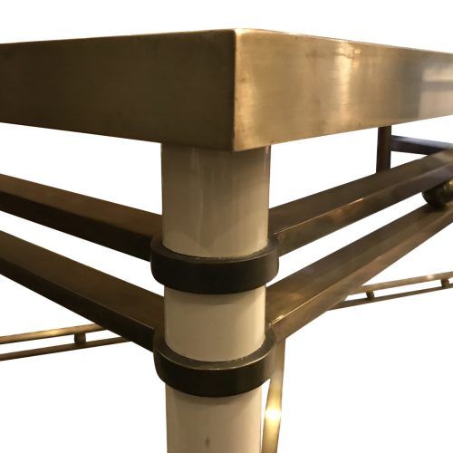 Brass Smoked Glass Cocktail Tables (Photo 11 of 20)