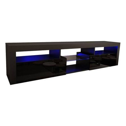 Milano 200 Wall Mounted Floating Led 79" Tv Stands (Photo 15 of 20)