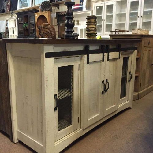 White Rustic Tv Stands (Photo 10 of 15)