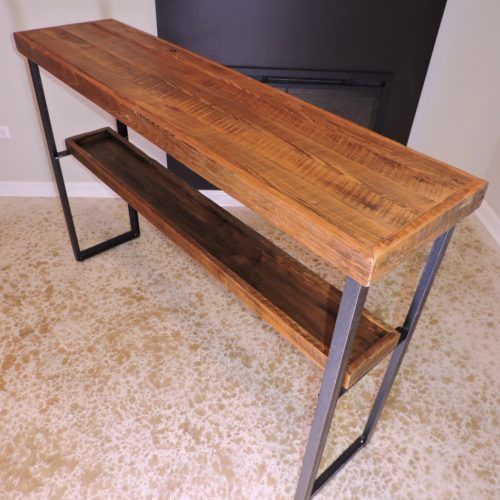Smoked Barnwood Cocktail Tables (Photo 10 of 20)