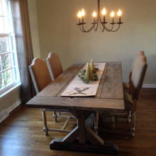 Oval Reclaimed Wood Dining Tables (Photo 5 of 20)