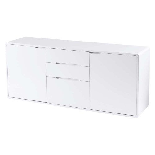 Thin White Sideboards (Photo 1 of 20)
