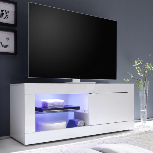 Small White Tv Stands (Photo 12 of 15)