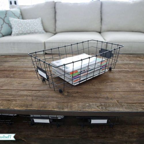 Coffee Tables With Baskets Underneath (Photo 9 of 20)