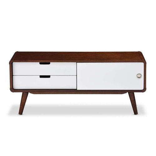 White Contemporary Tv Stands (Photo 15 of 15)