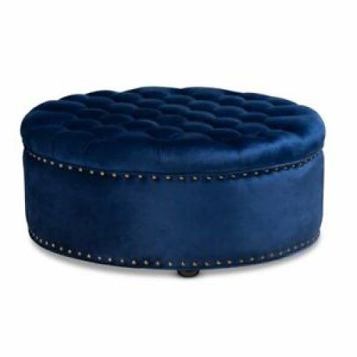 Fabric Tufted Square Cocktail Ottomans (Photo 20 of 20)