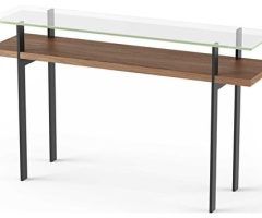 20 Best Collection of Walnut and Gold Rectangular Console Tables