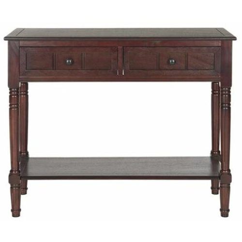 2-Drawer Oval Console Tables (Photo 7 of 20)