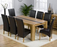 20 Best Collection of 8 Seater Oak Dining Tables