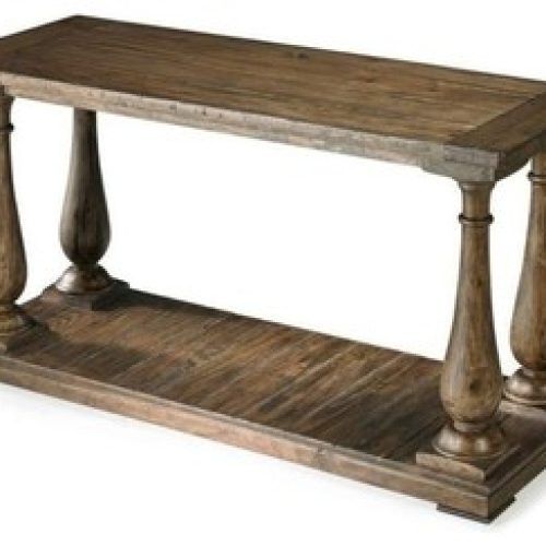 Natural Wood Console Tables (Photo 13 of 20)