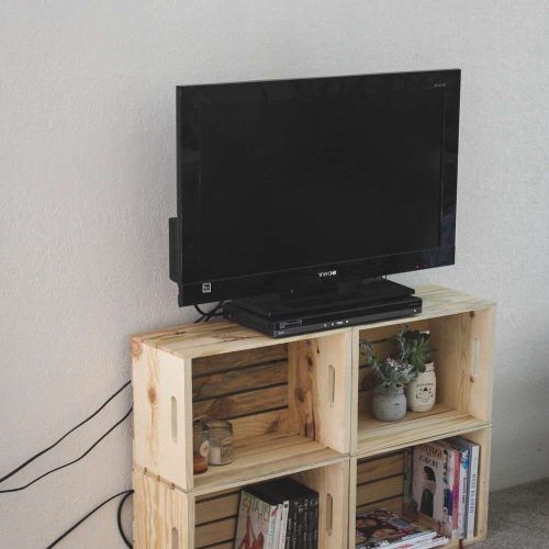 Wooden Tv Stands With Wheels (Photo 3 of 15)