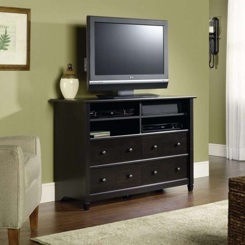 Tall Black Tv Cabinets (Photo 6 of 20)