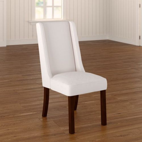 Carlton Wood Leg Upholstered Dining Chairs (Photo 8 of 20)