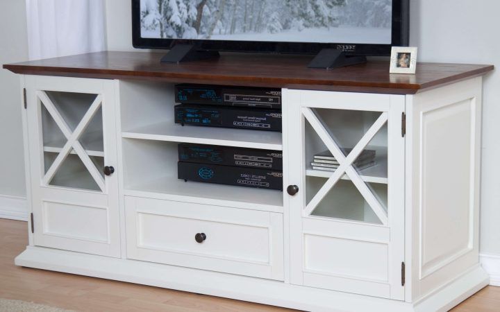 White Wood Tv Cabinets