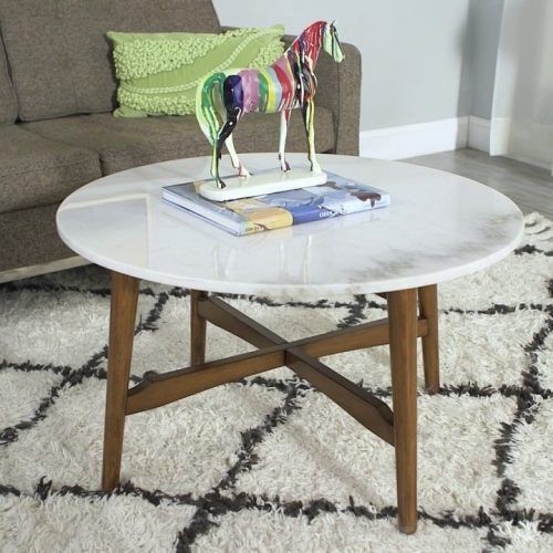 Mid-Century Modern Marble Coffee Tables (Photo 7 of 20)