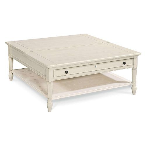 White Square Coffee Table (Photo 9 of 20)