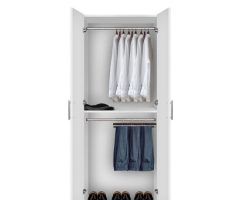 The 20 Best Collection of Wardrobes with Double Hanging Rail