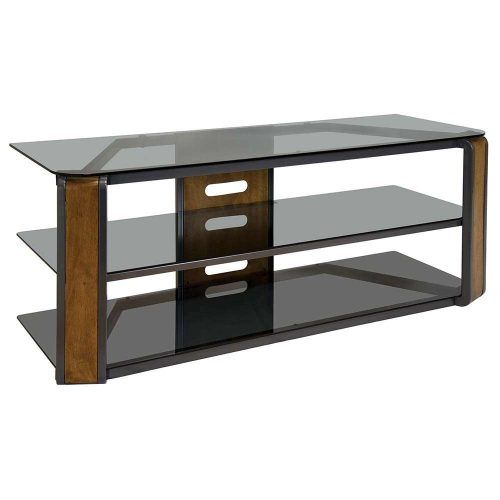 Wood Tv Stands With Glass (Photo 5 of 15)
