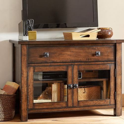 Farmhouse Tv Stands For 75" Flat Screen With Console Table Storage Cabinet (Photo 14 of 20)