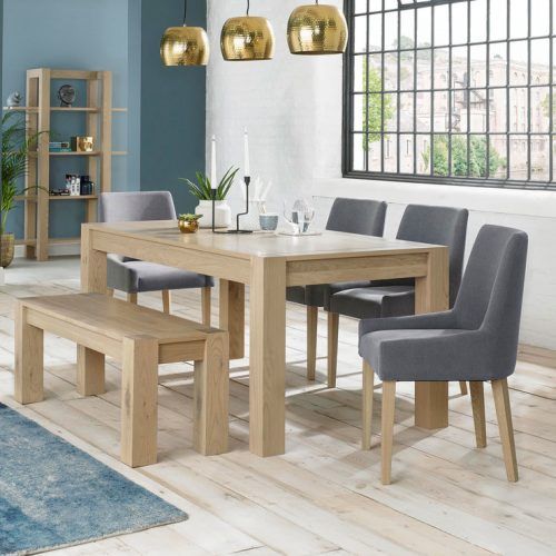 Oak Extending Dining Tables And 4 Chairs (Photo 14 of 20)