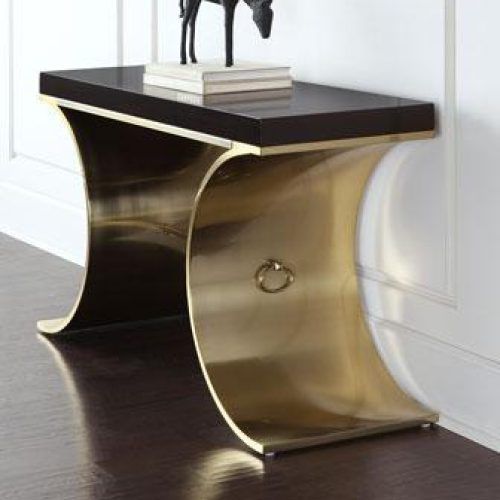 Black And Gold Console Tables (Photo 4 of 20)