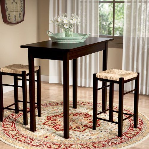 Berrios 3 Piece Counter Height Dining Sets (Photo 6 of 20)