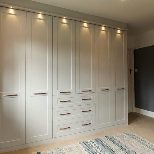Solid Wood Fitted Wardrobes Doors (Photo 9 of 20)
