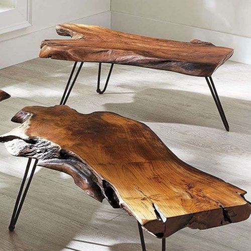 Natural Wood Coffee Tables (Photo 5 of 20)