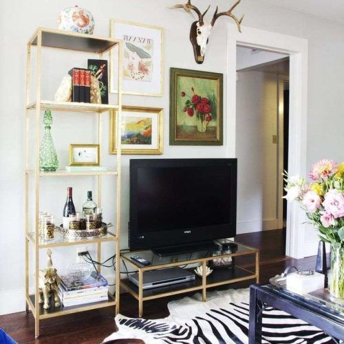 Gold Tv Cabinets (Photo 7 of 20)