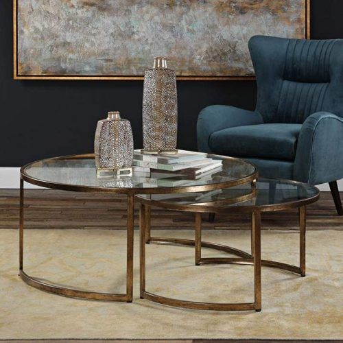2-Piece Modern Nesting Coffee Tables (Photo 10 of 20)