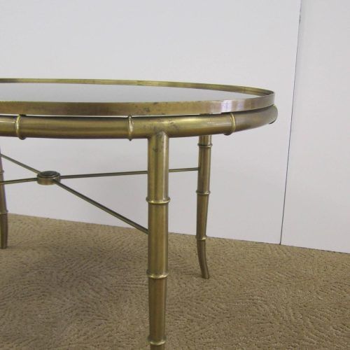 Antique Brass Round Cocktail Tables (Photo 4 of 20)