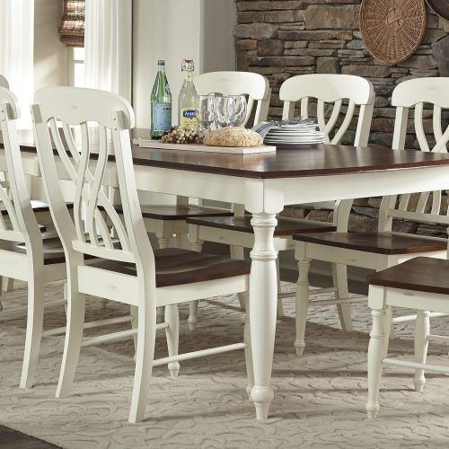 Babbie Butterfly Leaf Pine Solid Wood Trestle Dining Tables (Photo 6 of 20)