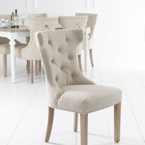 Button Back Dining Chairs (Photo 8 of 20)