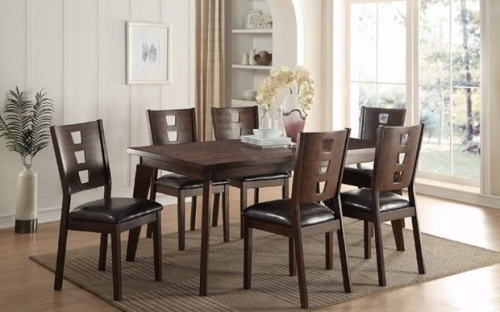 20 Best Ideas Caira 7 Piece Rectangular Dining Sets with Upholstered Side Chairs