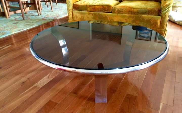 2024 Latest Chrome and Glass Modern Coffee Tables