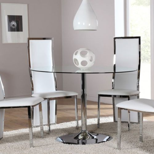 Chrome Dining Room Chairs (Photo 1 of 20)