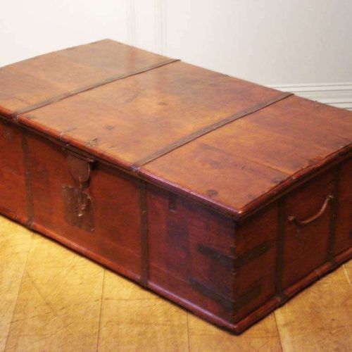 Dark Wood Chest Coffee Tables (Photo 11 of 20)