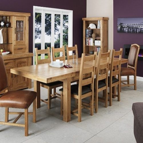 Light Oak Dining Tables And Chairs (Photo 10 of 20)