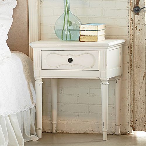 Magnolia Home Scallop Antique White Cocktail Tables (Photo 9 of 20)