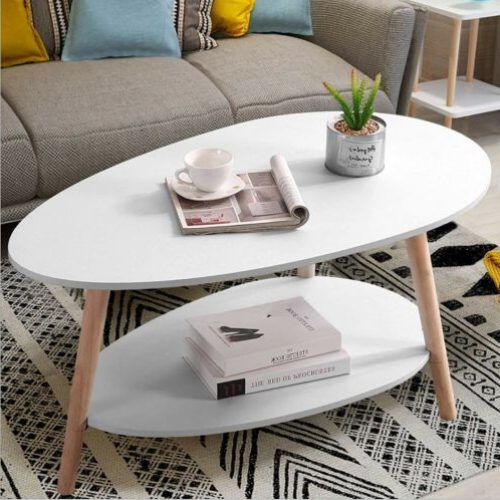 Modern 2-Tier Coffee Tables Coffee Tables (Photo 7 of 20)