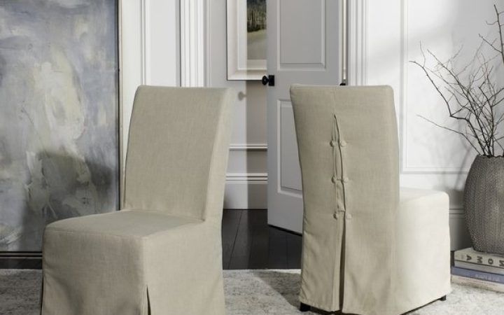  Best 20+ of Pearson Grey Slipcovered Side Chairs