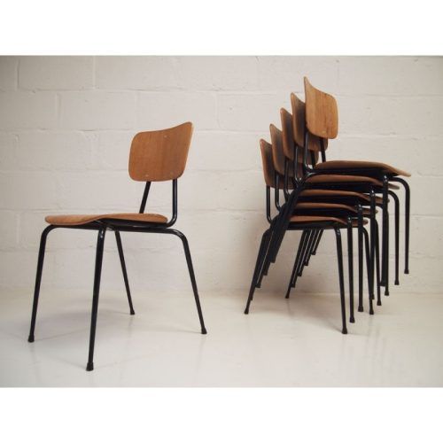 Plywood & Metal Brown Dining Chairs (Photo 19 of 20)