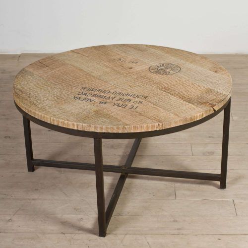Round Glass And Wood Coffee Tables (Photo 15 of 20)