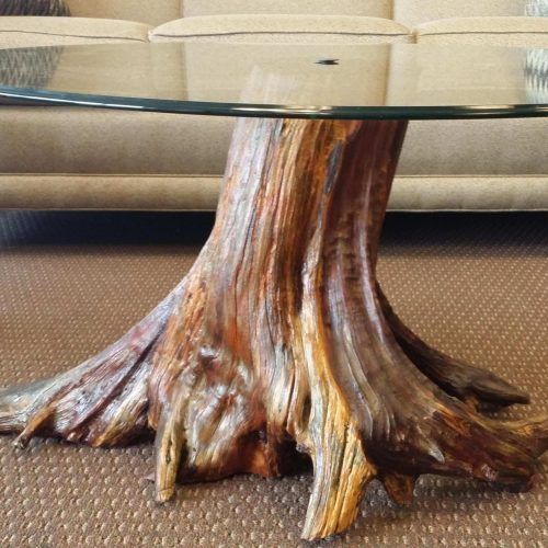 Sliced Trunk Coffee Tables (Photo 7 of 20)