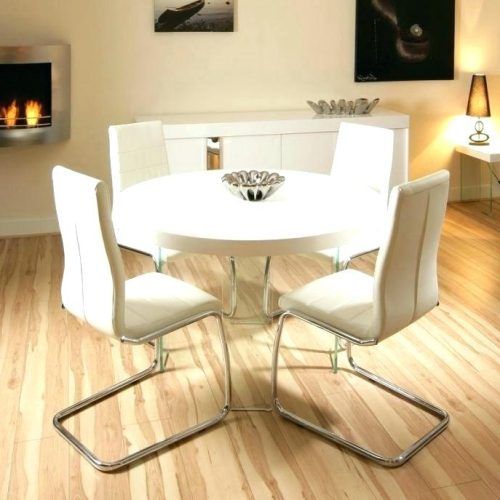 Small Round White Dining Tables (Photo 9 of 20)