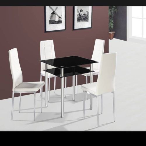 Square Black Glass Dining Tables (Photo 20 of 20)