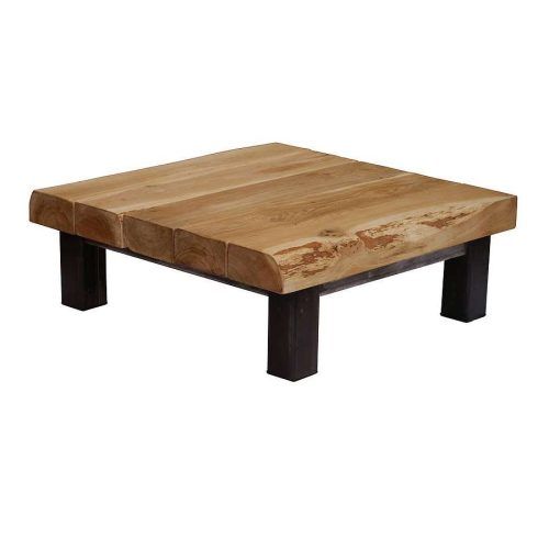 Square Wooden Coffee Table (Photo 8 of 20)