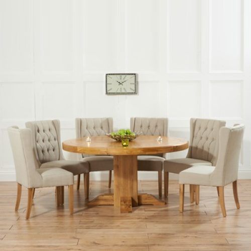 Oak Round Dining Tables And Chairs (Photo 6 of 20)